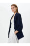 Фото #6 товара Kadın Blazer Ceket Siyah 4sak50042uw