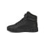 Puma Carina 2.0 Mid Winter High Top Youth Girls Black Sneakers Casual Shoes 387