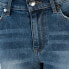 Фото #4 товара Женские джинсы скинни со средней посадкой укороченные рваные синие Juicy Couture
