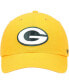 ფოტო #3 პროდუქტის Men's Gold-Tone Green Bay Packers Secondary Clean Up Adjustable Hat