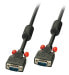 Lindy VGA Cable M/M - black 20m - 20 m - VGA (D-Sub) - VGA (D-Sub) - Male - Male - Black