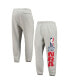 ფოტო #2 პროდუქტის Men's Heathered Gray NBA Team 31 75th Anniversary Courtside Fleece Jogger Pants