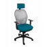 Фото #1 товара Офисный стул с изголовьем Jorquera P&C 10CRNCR Серый Зеленый/Синий