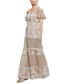 Фото #10 товара Платье макси Guess женское с вышивкой Giuditta