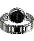 ფოტო #5 პროდუქტის Women's Asheville Two-Tone Low Lead Brass Bracelet Watch 34 mm