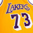 Фото #3 товара Mens Mitchell & Ness NBA SWINGMAN JERSEY - LAKERS 1998 DENNIS RODMAN