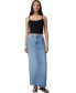 ფოტო #4 პროდუქტის Women's Blake Denim Maxi Skirt