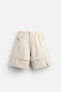 DETACHABLE CARGO BERMUDA SHORTS