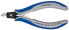 Фото #2 товара Клещи диагональные Knipex 79 02 125 - хром-ванадиевая сталь - пластик - голубой - серый - 125 мм - 59 г