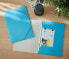 Фото #13 товара Папка для файлов Esselte-Leitz обычная голубая матовая портретная 150 листов 80 г/м²