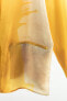 Фото #8 товара Рубашка в пижамном стиле из атласа с принтом ZARA