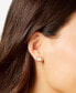 ფოტო #3 პროდუქტის Mrs. Potts & Chip Enamel Mismatch Stud Earrings in 18K Gold-Plated Sterling Silver