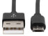 Фото #2 товара Ansmann 1700-0077 - 0.2 m - USB A - Micro-USB B - USB 2.0 - 480 Mbit/s - Black