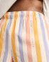 Nicce – Summer Series – Shorts mit bunten Logo-Streifen, Kombiteil