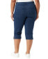 Фото #2 товара Plus Size Amanda High-Rise Capri Jeans