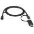 Фото #2 товара STARTECH USB C With USB Adapter cable 0.9 m