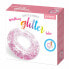 Inflatable Floating Doughnut Intex Transparent Glitter Ø 119 cm (6 Units)