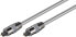Wentronic 50568 - TOSLINK - Male - TOSLINK - Male - 1.5 m - Silver