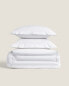 (200 thread count) cotton percale duvet cover