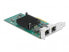 Фото #5 товара Delock 89021 - Internal - Wired - PCI Express - Ethernet - 1000 Mbit/s - Black - Green - Metallic