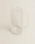 Фото #7 товара Borosilicate glass jug with line design