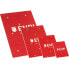 Фото #2 товара ENRI Notes Of Notes A6 Stapled With Red Lid Smooth Leaves 80 Sheets Package Of 10 Units