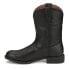 Фото #3 товара Justin Boots Kilgore 10 Inch Stampede Round Toe Cowboy Mens Black Casual Boots