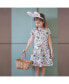 Girls Fair Trade Organic Cotton Short Sleeve Drop Waist Dress