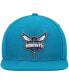 ფოტო #2 პროდუქტის Men's Teal Charlotte Hornets Ground 2.0 Snapback Hat
