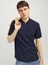 Pánské polo triko JPRCCJOHNNY Standard Fit 12255578 Night Sky