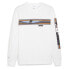 Puma Noah X Graphic Crew Neck Long Sleeve T-Shirt Mens White Casual Tops 6238620