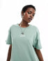 Фото #1 товара Vans flying V logo oversized t-shirt in light green