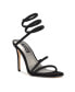 ფოტო #1 პროდუქტის Women's Maskil Ankle Wrap Heeled Dress Sandals