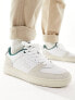 Фото #1 товара ellesse Panaro cupsole trainers in white and green