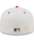 Men's White, Royal Los Angeles Dodgers 50th Anniversary Cherry Lolli 59FIFTY Fitted Hat