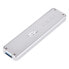SilverStone MS09 - SSD enclosure - M.2 - Serial ATA III - 10 Gbit/s - USB connectivity - Silver