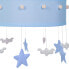 Фото #5 товара Подвесной светильник Relaxdays Himmel-Sky Kinderzimmer 160x35 см, 60 Вт, 230 В