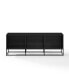 Enzo Large MDF and Steel Record Storage Media Console