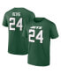 Фото #1 товара Men's Darrelle Revis Green New York Jets Retired Player Icon Name and Number T-shirt