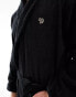 Paul Smith logo dressing gown in black