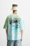 TIE-DYE PRINTED T-SHIRT