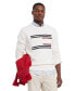 Men's Relaxed-Fit Cable Knit Flag Sweater