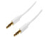 Фото #1 товара StarTech.com MU1MMMSWH 3.3 ft [1 m] 3.5mm Stereo Audio Cable - Male to Male