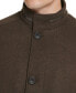 Men's Wool Button Car Coat