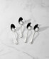 French Perle Dinner Spoons, Set of 4