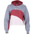 Фото #1 товара Puma City Lights Track Pullover Hoodie Womens Pink Casual Athletic Outerwear 533