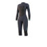 MYSTIC Brand Longarm Shortleg 3/2 mm Bzip Flatlock Women freediving wetsuit