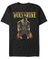 Фото #2 товара Marvel Men's Comic Collection X-Men Wolverine Profile Short Sleeve T-Shirt