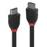 Фото #6 товара Lindy 1m High Speed HDMI Cable - Black Line - 1 m - HDMI Type A (Standard) - HDMI Type A (Standard) - 4096 x 2160 pixels - 18 Gbit/s - Black