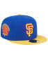 Фото #2 товара Men's Royal, Yellow San Francisco Giants Empire 59FIFTY Fitted Hat